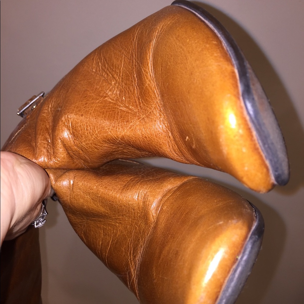 Italian leather boots - Picture 5 of 8